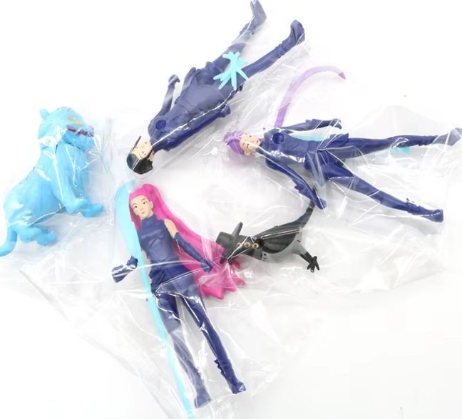 5pcs/Set Kpop Demon Hunters Figure Model Toy