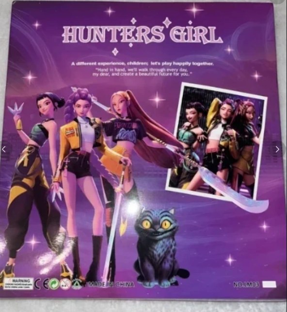 Set Kpop Demon Hunters Figure Model Toy