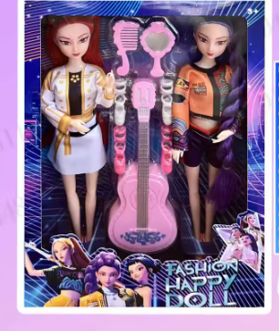 Set Kpop Demon Hunters Figure Model Toy