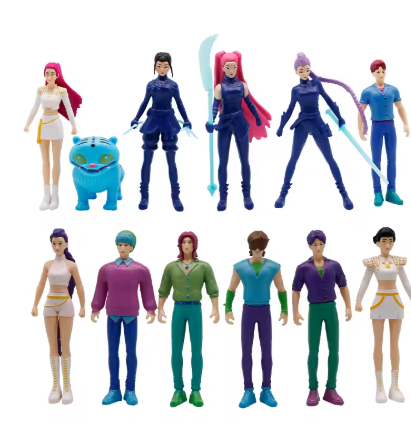 Set Kpop Demon Hunters Figure Model Toy