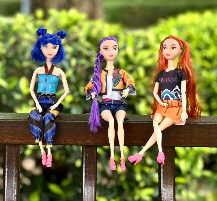 Set Kpop Demon Hunters Figure Model Toy