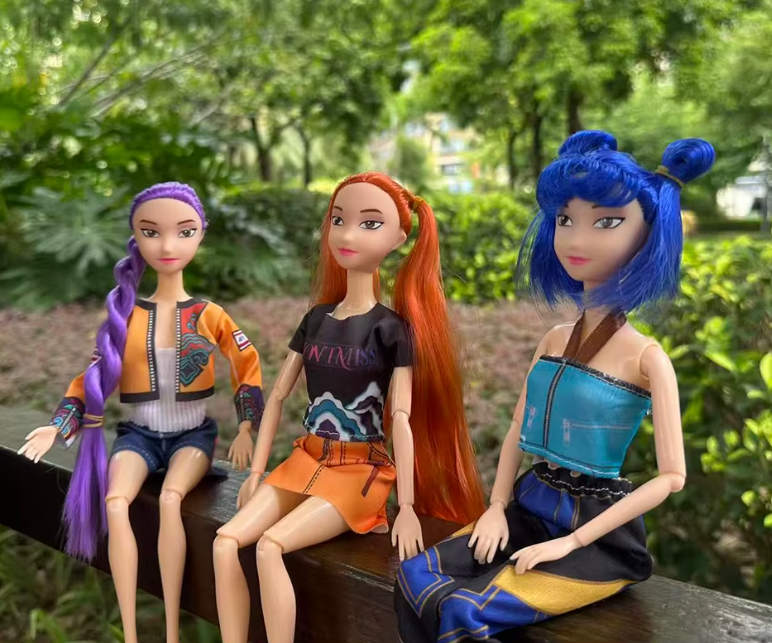 Set Kpop Demon Hunters Figure Model Toy