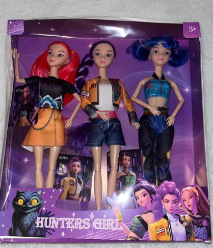 Set Kpop Demon Hunters Figure Model Toy