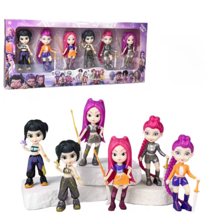 Anime KPop Devil Hunter Poupée Vinyle Jouet Rumi Mira Zoi Personnage Vinyle